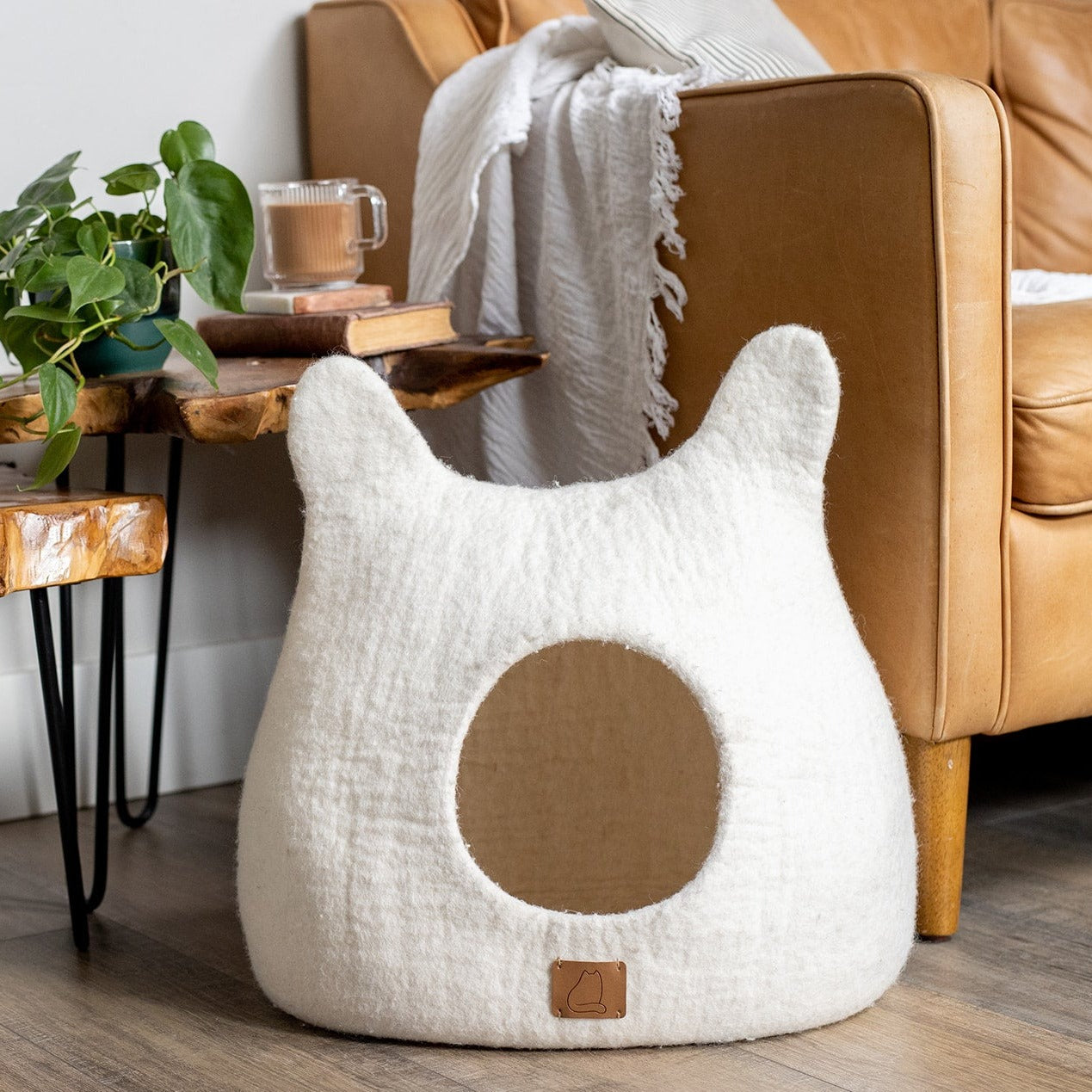 Cat Ear Cave Bed for Cats