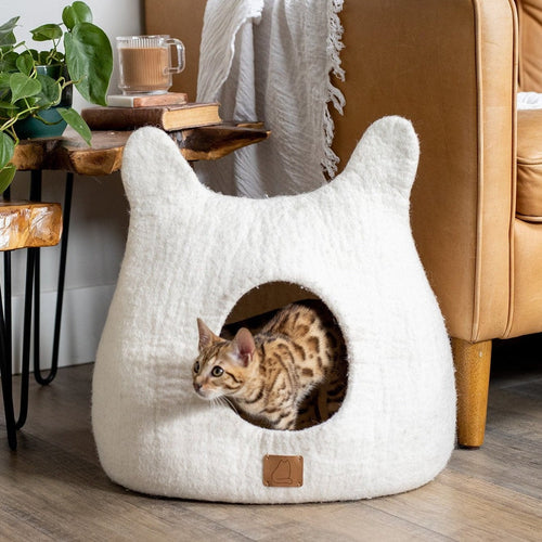 Cat Ear Cave Bed for Cats